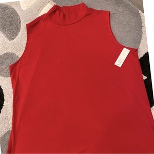 New Croft and barrow mock neck tank 3x